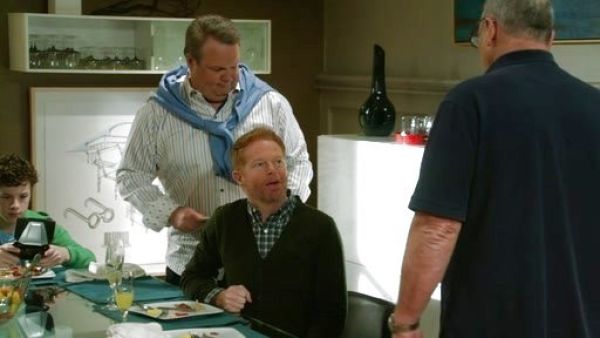 Mitchell Pritchett's V-neck Cardigan on Modern Family