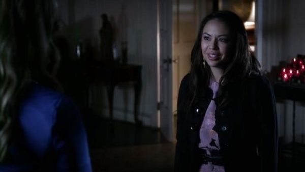 Mona Vanderwaal's Tailored Short Black Jacket on Pretty Little Liars