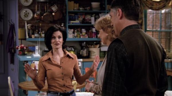 Monica Geller's Camel Suede Shirt - Friends