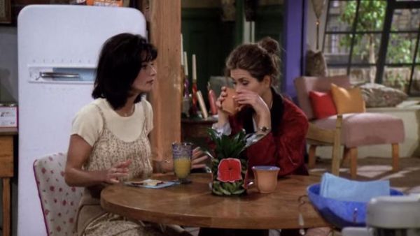 Monica Geller's Flower Long Dress - Friends