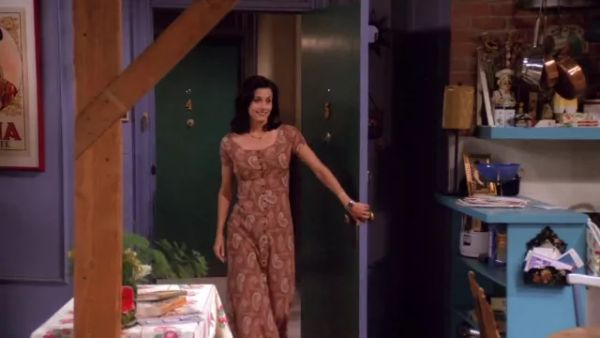 Monica Geller's Paisley Maxi Dress - Friends