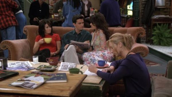 Monica Geller's Red Short-Sleeve T-Shirt - Friends