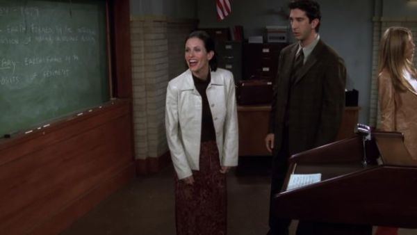 Monica Geller's White Leather Jacket - Friends