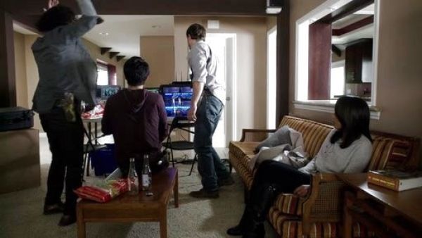 Olivia Pope's Chevron Knit Turtleneck Sweater on Scandal