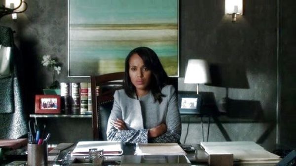 Olivia Pope's Degrade-Print Snap-Front Jacket on Scandal