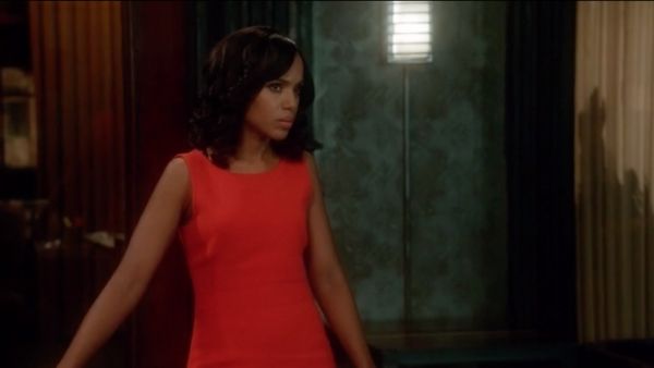 Olivia Pope's Double Face Wool Crepe Sheath Dress on Scandal