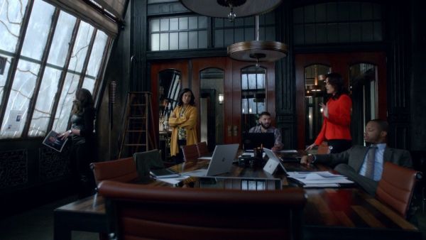 Olivia Pope's Floral Blouse on Scandal