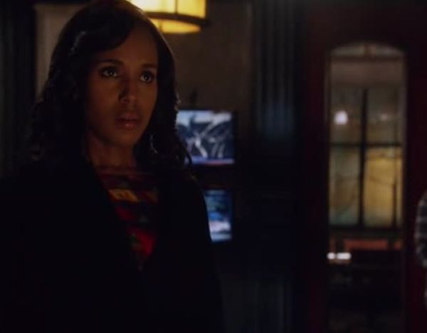 Olivia Pope's 'L.A. Lights' Print Silk Tunic on Scandal