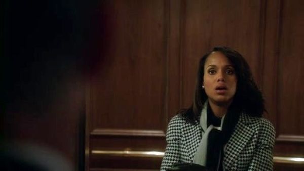 Olivia Pope's Multi Cashmere & Wool Scarf on Scandal