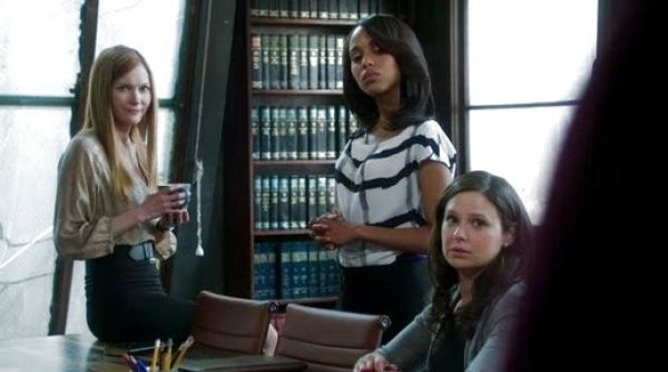 Olivia Pope's Norris Silk Top on Scandal