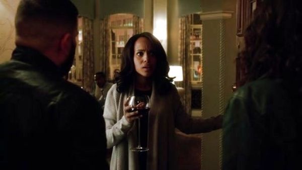 Olivia Pope's Oversized Ribbed Cashmere Cardigan on Scandal