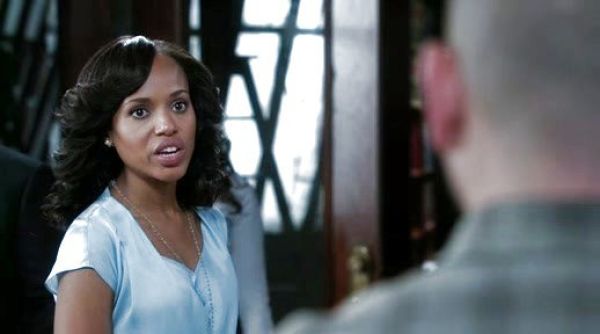 Olivia Pope's Silk Blouse on Scandal