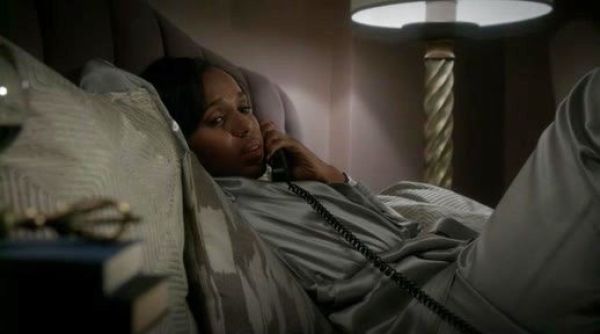 Olivia Pope's Silk Pajama on Scandal