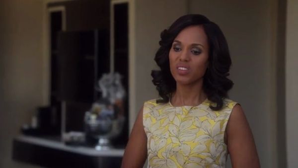Olivia Pope's Spring 2016 Printed Pocket Blouse on Scandal