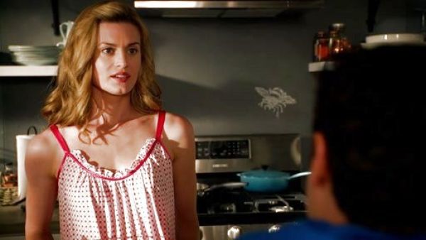 Paige Collins's Summer Nights Knit Pajama Set Sleepwear on Royal Pains