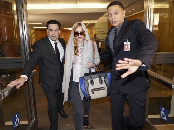 Paige Townsen's Embroidered Top on Famous In Love