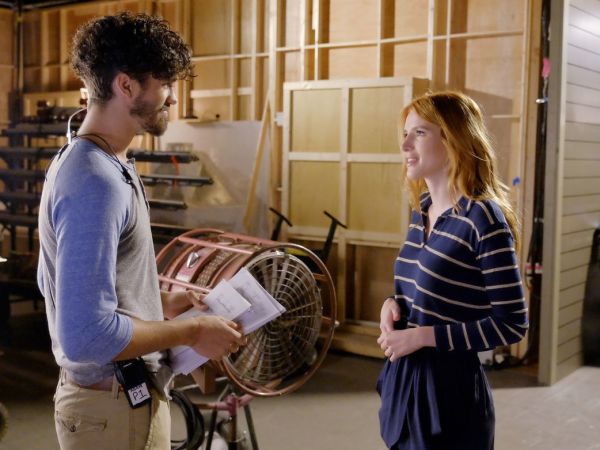 Paige Townsen's Striped Collared Sweater on Famous In Love