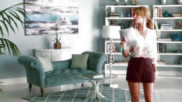 Petra Solano's Kamala Wispy Print Meadow Playsuit on Jane the Virgin