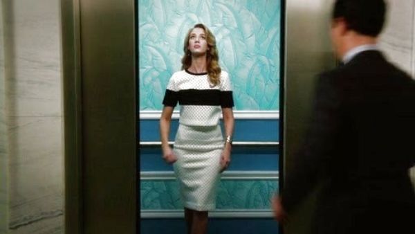 Petra Solano's 'Leda' Lattice Crop Top on Jane the Virgin