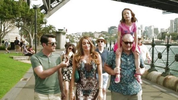 Phil Dunphy's Broken-In Pocket Polo in Vintage Sage on Modern Family