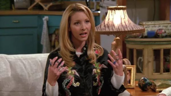 Phoebe Buffay's Embroidered Silk Phoenix Jacket - Friends