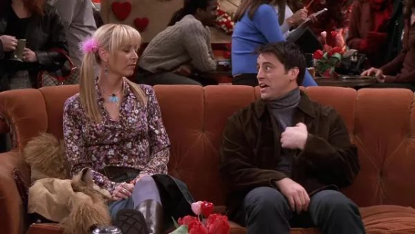 Phoebe Buffay's Funky Print Silk Button-Down Top - Friends