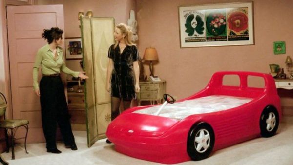 Phoebe Buffay's Grey Velvet Dress - Friends
