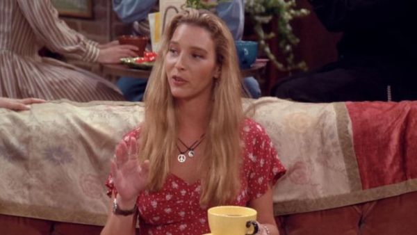Phoebe Buffay's Peace Sign Pendant Necklace - Friends