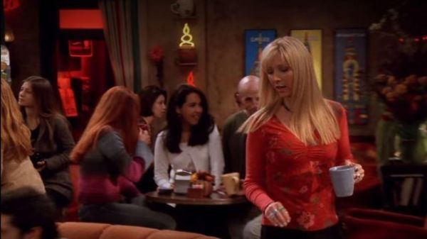 Phoebe Buffay's Ribbed Red Top - Friends
