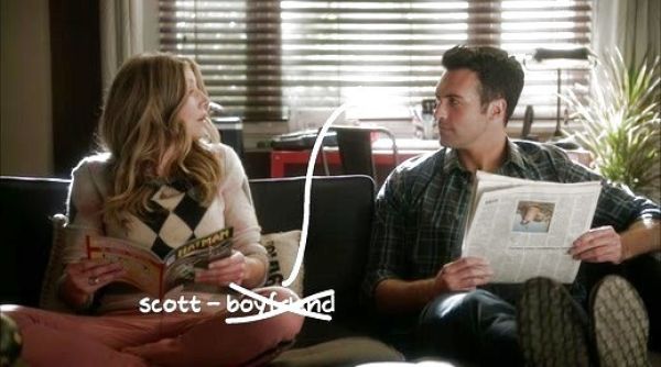 Polly's Argyle Cashmere Sweater in Tea Garden on How To Live With Your Parents (For the Rest of Your Life)