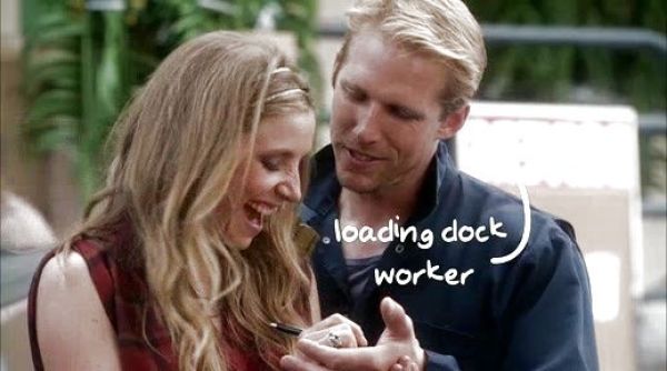 Polly's Plaid Drop Waist Dress on How To Live With Your Parents (For the Rest of Your Life)