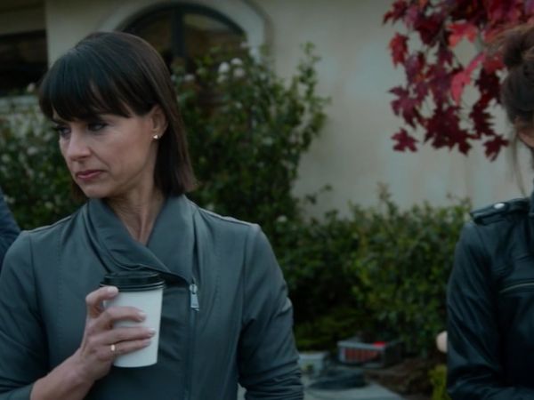 Quinn King's Grey Leather Jacket on Unreal