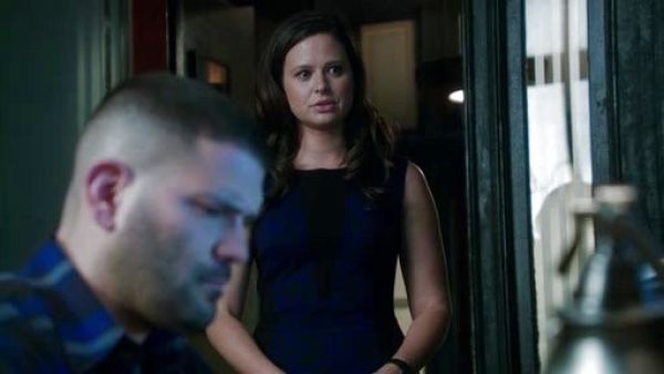 Quinn Perkins's Brocade-Print Collection Dress on Scandal