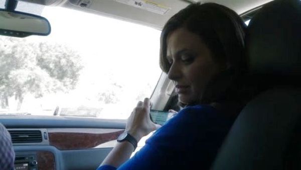 Quinn Perkins's Jackie Cardigan in Deep Riviera on Scandal