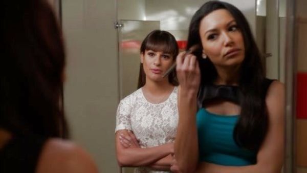 Rachel Berry's Boxy Lace Top on Glee