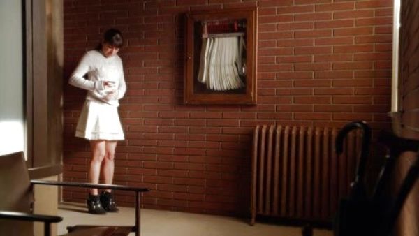 Rachel Berry's Jacquard Cutout-Hem Flared Skirt on Glee