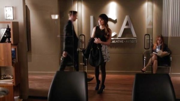 Rachel Berry's Tulum Striped Skirt on Glee