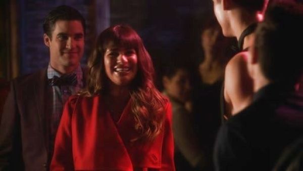 Rachel Berry's Vasilis Long Wrap Coat on Glee