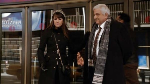 Rachel Berry's Wool Coat with Buckles on Glee