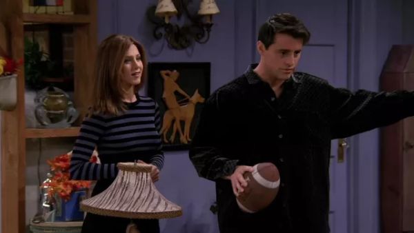 Rachel Green's Jersey Knit Striped Dress - Friends