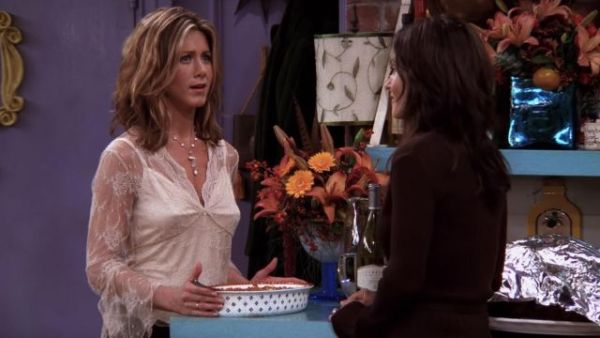 Rachel Green's Lace Peasant Top - Friends