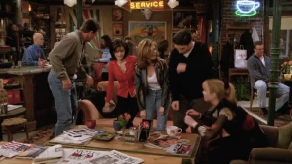 Rachel Green's Silk Swirl Jacket - Friends