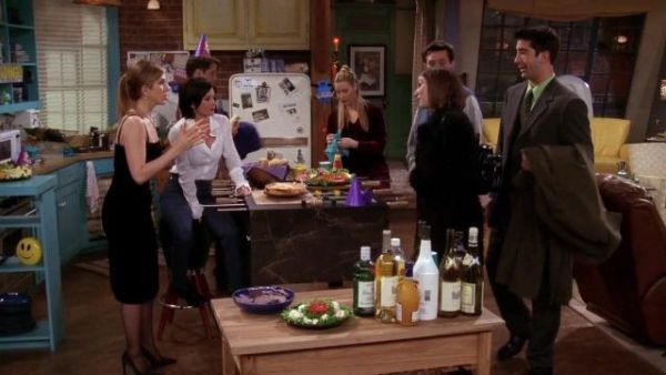 Rachel Green's Slinky Black Dress - Friends