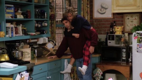 Rachel's Red Plaid Pajamas - Friends