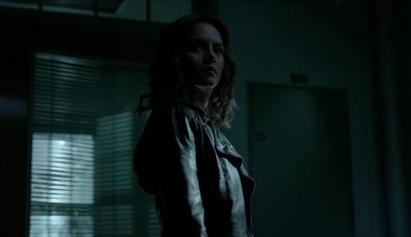 Rayna Cruz's Hooded Moto Faux Leather Jacket on The Vampire Diaries