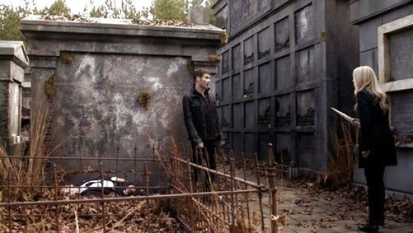 Rebekah Mikaelson's Stretch Denim Trousers on The Originals