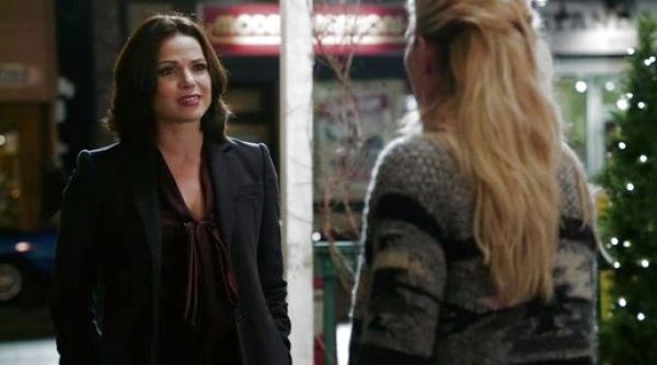 Regina Mills's Coat With Buckles on Once Upon A Time 