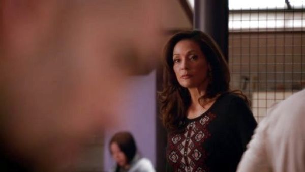 Regina Vasquez's Diamond Embroidered Tee on Switched At Birth