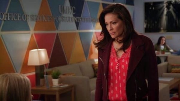 Regina Vasquez's Plush Biker Jacket on Switched At Birth
