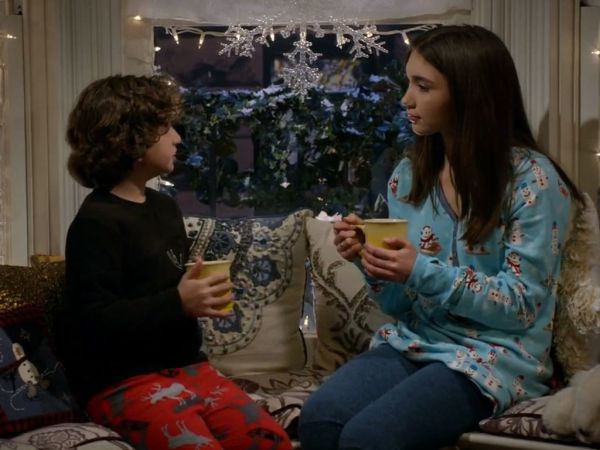 Riley Matthews's Thermal Knit Sleep Shirt on Girl Meets World